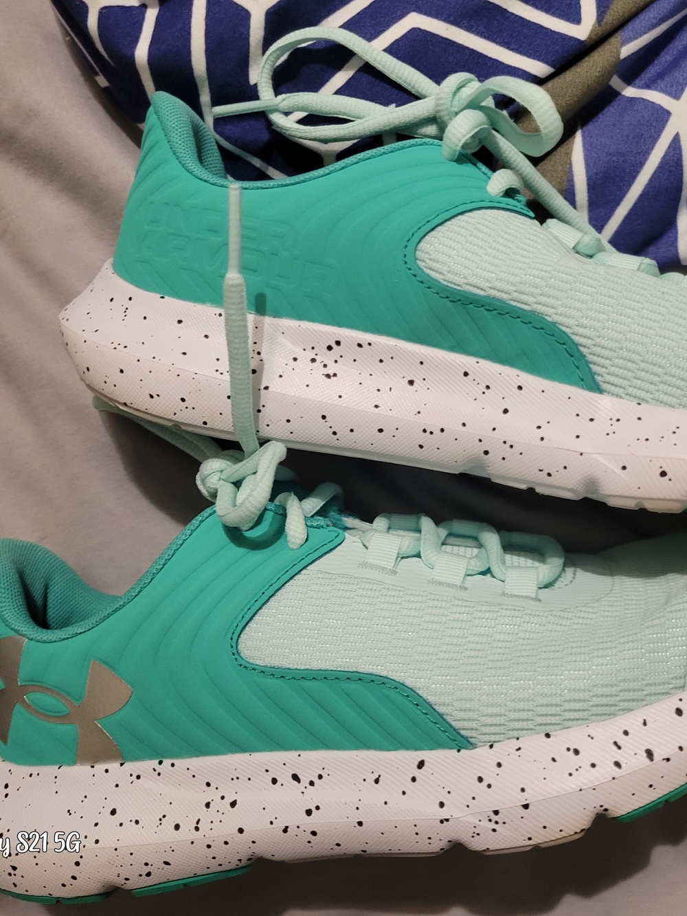 Under Armour Teal Mint Running Sneakers